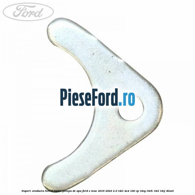Suport conducta lichid racire pompa de apa Ford S-Max 2015-2023 2.0 TDCi 4x4 180 cp T8CG, T8CH, T8CI, T8CJ diesel