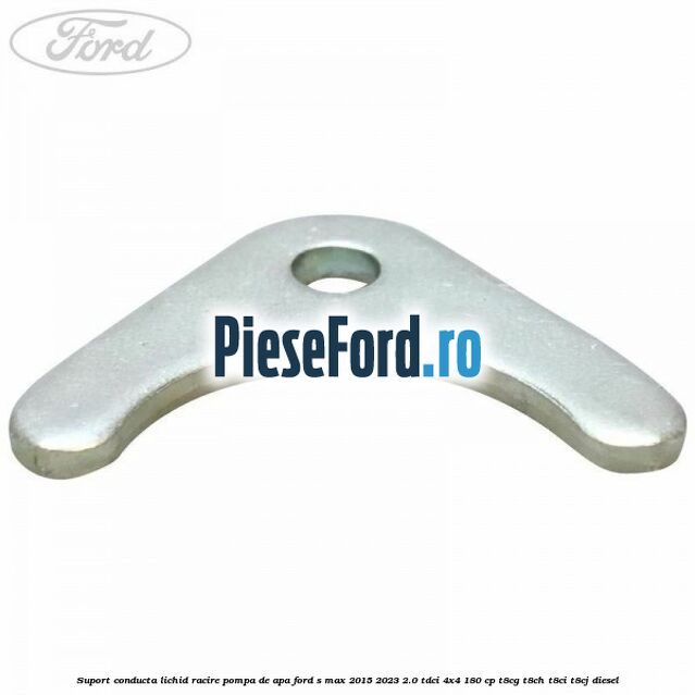 Suport conducta lichid racire pompa de apa Ford S-Max 2015-2023 2.0 TDCi 4x4 180 cp T8CG, T8CH, T8CI, T8CJ diesel
