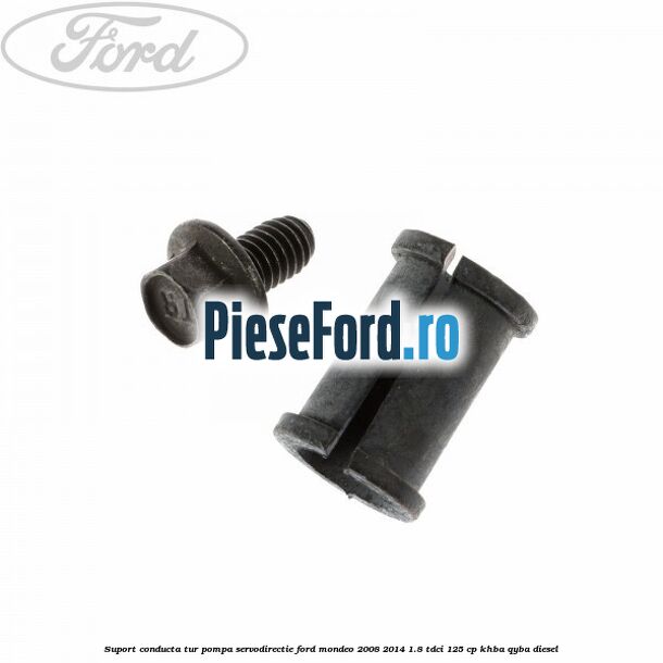 Suport conducta tur pompa servodirectie Ford Mondeo 2008-2014 1.8 TDCi 125 cp Suport conducta tur pompa servodirectie Ford Mondeo 2008-2014 1.8 TDCi 125 cp KHBA, QYBA diesel