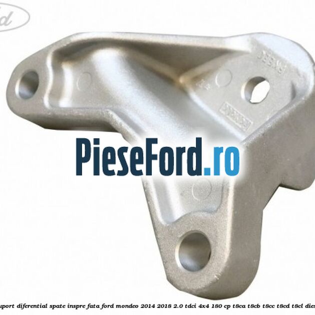 Suport diferential spate, inspre fata Ford Mondeo 2014-2018 2.0 TDCi 4x4 180 cp T8CA, T8CB, T8CC, T8CD, T8CL diesel