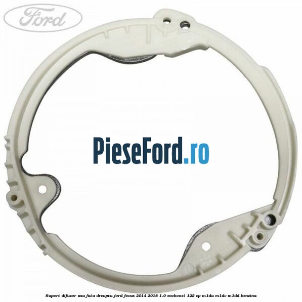 Suport difuzor usa fata dreapta Ford Focus 2014-2018 1.0 EcoBoost 125 cp M1DA, M1DC, M1DD benzina