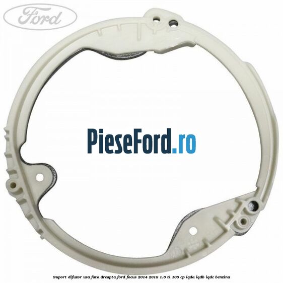 Suport difuzor usa fata dreapta Ford Focus 2014-2018 1.6 Ti 105 cp Suport difuzor usa fata dreapta Ford Focus 2014-2018 1.6 Ti 105 cp IQDA, IQDB, IQDC benzina