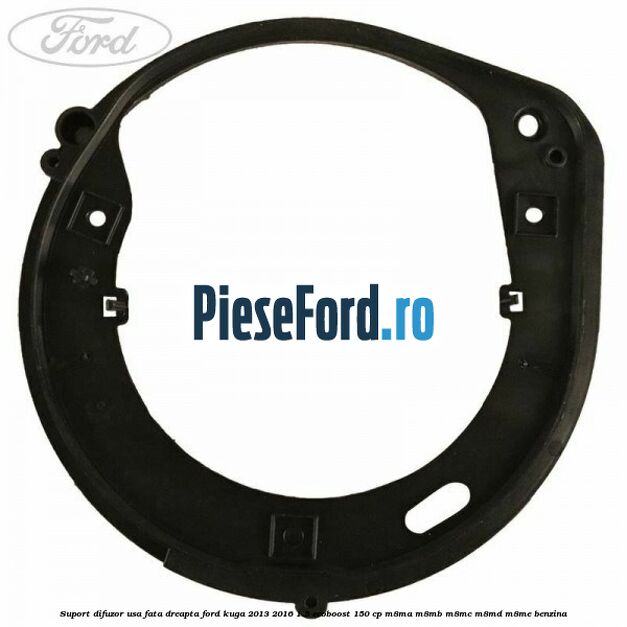 Suport difuzor usa fata dreapta Ford Kuga 2013-2016 1.5 EcoBoost 150 cp Suport difuzor usa fata dreapta Ford Kuga 2013-2016 1.5 EcoBoost 150 cp M8MA, M8MB, M8MC, M8MD, M8ME benzina