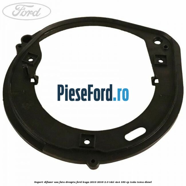 Suport difuzor usa fata dreapta Ford Kuga 2013-2016 2.0 TDCi 4x4 163 cp TXDA, TXMA diesel