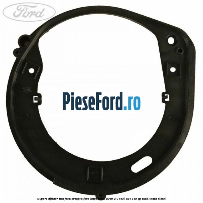 Suport difuzor usa fata dreapta Ford Kuga 2013-2016 2.0 TDCi 4x4 163 cp TXDA, TXMA diesel