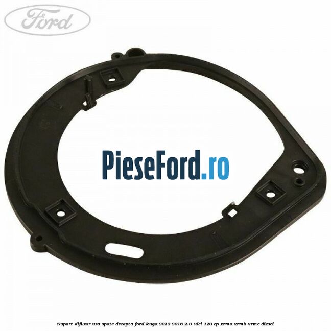 Suport difuzor usa spate dreapta Ford Kuga 2013-2016 2.0 TDCi 120 cp XRMA, XRMB, XRMC diesel