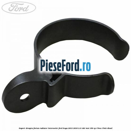 Suport dreapta furtun radiator intercooler Ford Kuga 2013-2016 2.0 TDCi 4x4 150 cp Suport dreapta furtun radiator intercooler Ford Kuga 2013-2016 2.0 TDCi 4x4 150 cp T7MA, T7MB diesel