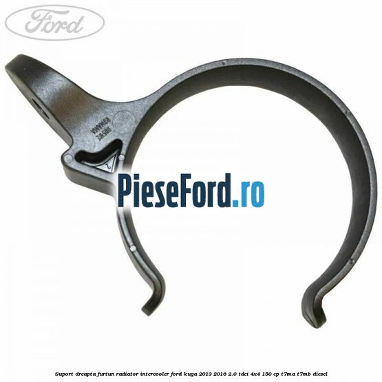 Suport dreapta furtun radiator intercooler Ford Kuga 2013-2016 2.0 TDCi 4x4 150 cp Suport dreapta furtun radiator intercooler Ford Kuga 2013-2016 2.0 TDCi 4x4 150 cp T7MA, T7MB diesel