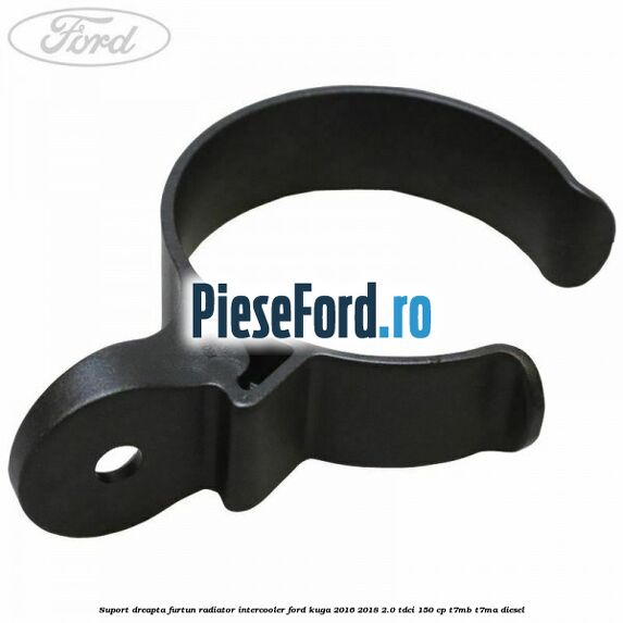 Suport dreapta furtun radiator intercooler Ford Kuga 2016-2018 2.0 TDCi 150 cp T7MB, T7MA diesel