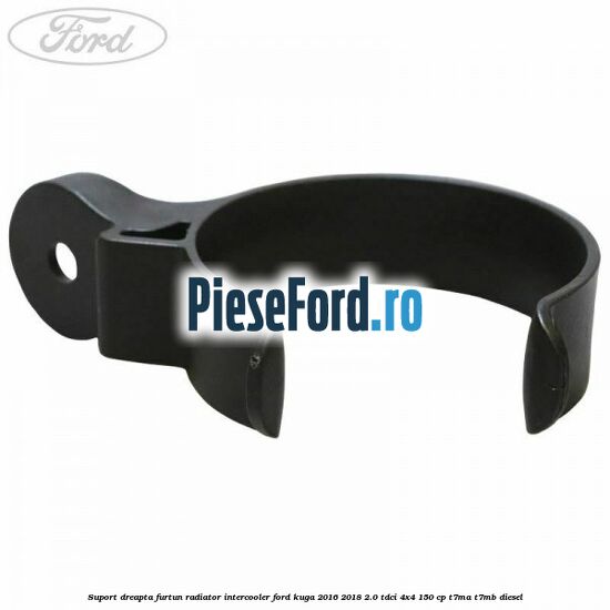 Suport dreapta furtun radiator intercooler Ford Kuga 2016-2018 2.0 TDCi 4x4 150 cp Suport dreapta furtun radiator intercooler Ford Kuga 2016-2018 2.0 TDCi 4x4 150 cp T7MA, T7MB diesel