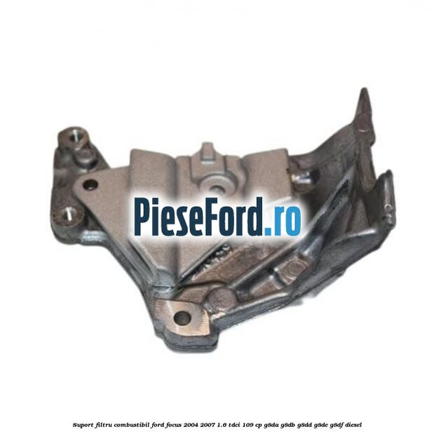 Suport filtru combustibil Ford Focus 2004-2007 1.6 TDCi 109 cp G8DA, G8DB, G8DD, G8DE, G8DF diesel