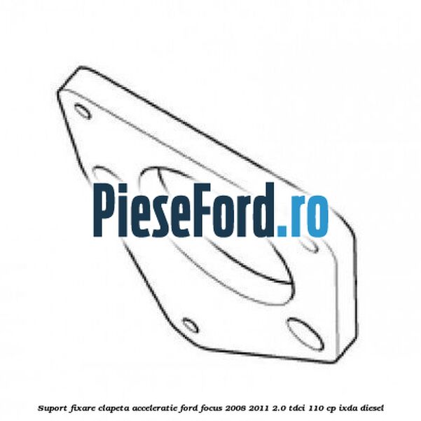 Suport fixare clapeta acceleratie Ford Focus 2008-2011 2.0 TDCi 110 cp IXDA diesel