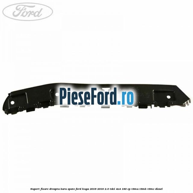 Suport fixare dreapta bara spate Ford Kuga 2016-2018 2.0 TDCi 4x4 180 cp T8MA, T8MB, T8MC diesel