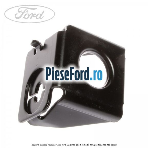 Suport inferior radiator apa Ford Ka 2009-2016 1.3 TDCi 75 cp 169A1000, FD4 diesel
