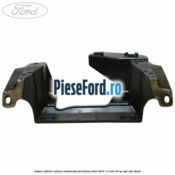 Suport inferior unitate multimedia Ford Fiesta 2013-2017 1.5 TDCi 95 cp XVJB, XVJC diesel
