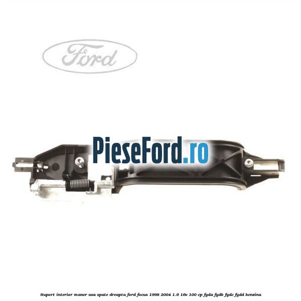 Suport interior maner usa spate dreapta Ford Focus 1998-2004 1.6 16V 100 cp FYDA, FYDB, FYDC, FYDD benzina
