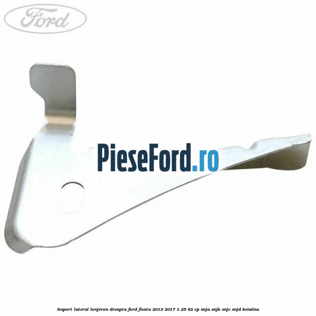 Suport lateral lonjeron dreapta Ford Fiesta 2013-2017 1.25 82 cp SNJA, SNJB, SNJC, SNJD benzina