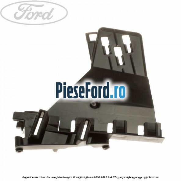 Suport maner interior usa fata dreapta 5 usi Ford Fiesta 2008-2012 1.4 97 cp RTJA, RTJB, SPJA, SPJC, SPJE benzina