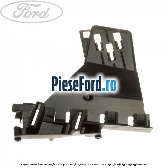 Suport maner interior usa fata dreapta 5 usi Ford Fiesta 2013-2017 1.4 97 cp RTJA, RTJB, SPJA, SPJC, SPJE benzina