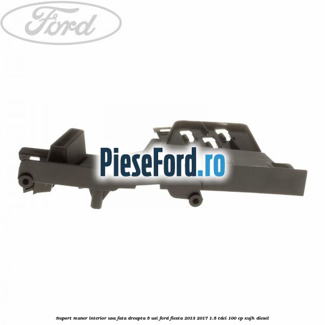 Suport maner interior usa fata dreapta 5 usi Ford Fiesta 2013-2017 1.5 TDCi 100 cp XUJH diesel