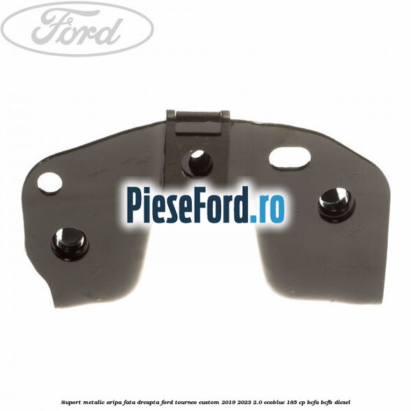 Suport metalic aripa fata dreapta Ford Tourneo Custom 2019-2023 2.0 EcoBlue 185 cp BCFA, BCFB diesel