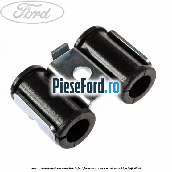 Suport metalic conducta servodirectie Ford Fiesta 2005-2008 1.6 TDCi 90 cp HHJA, HHJB diesel