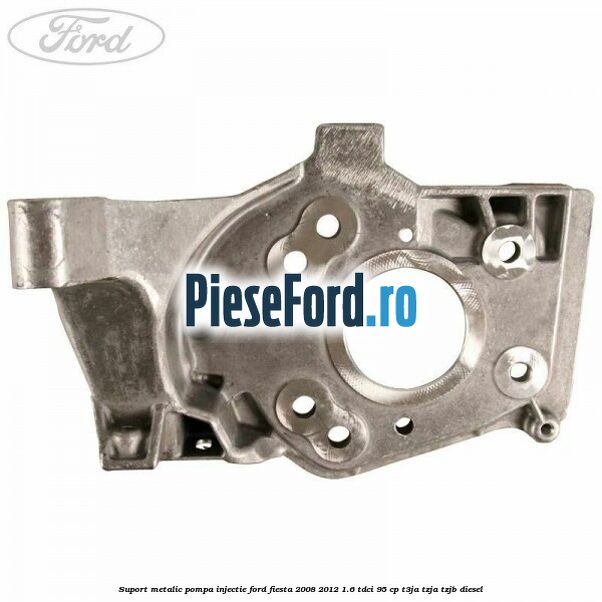 Suport metalic pompa injectie Ford Fiesta 2008-2012 1.6 TDCi 95 cp T3JA, TZJA, TZJB diesel