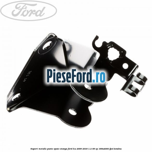Suport metalic punte spate stanga Ford Ka 2009-2016 1.2 69 cp 169A4000, FP4 benzina