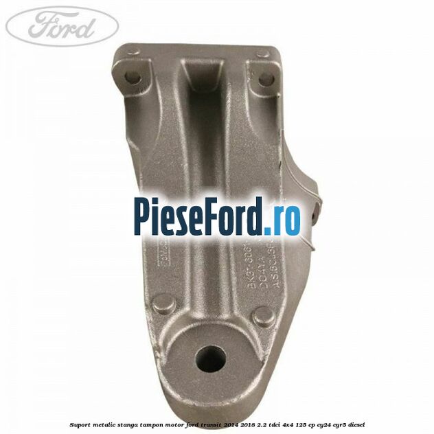 Suport metalic stanga tampon motor Ford Transit 2014-2018 2.2 TDCi 4x4 125 cp CY24, CYR5 diesel