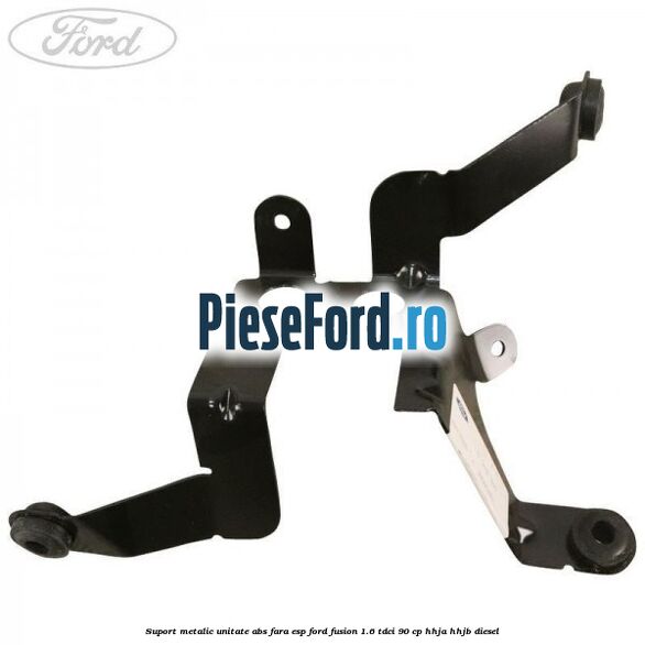 Suport metalic unitate ABS fara ESP Ford Fusion 1.6 TDCi 90 cp Suport metalic unitate ABS fara ESP Ford Fusion 1.6 TDCi 90 cp HHJA, HHJB diesel