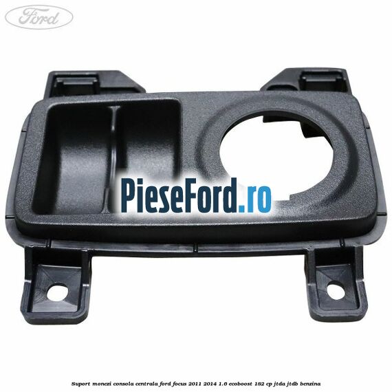 Suport monezi consola centrala Ford Focus 2011-2014 1.6 EcoBoost 182 cp JTDA, JTDB benzina
