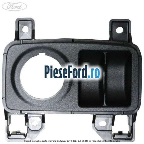 Suport monezi consola centrala Ford Focus 2011-2014 2.0 ST 250 cp Suport monezi consola centrala Ford Focus 2011-2014 2.0 ST 250 cp R9DA, R9DB, R9DC, R9DD benzina