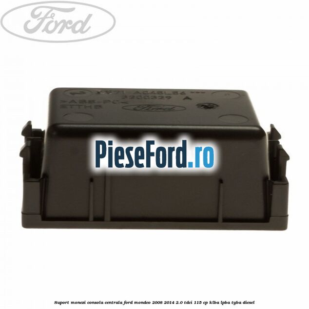 Suport monezi consola centrala Ford Mondeo 2008-2014 2.0 TDCi 115 cp KLBA, LPBA, TYBA diesel