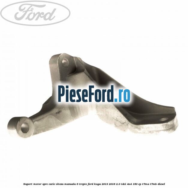 Suport motor spre cutie viteza manuala 6 trepte Ford Kuga 2013-2016 2.0 TDCi 4x4 150 cp T7MA, T7MB diesel