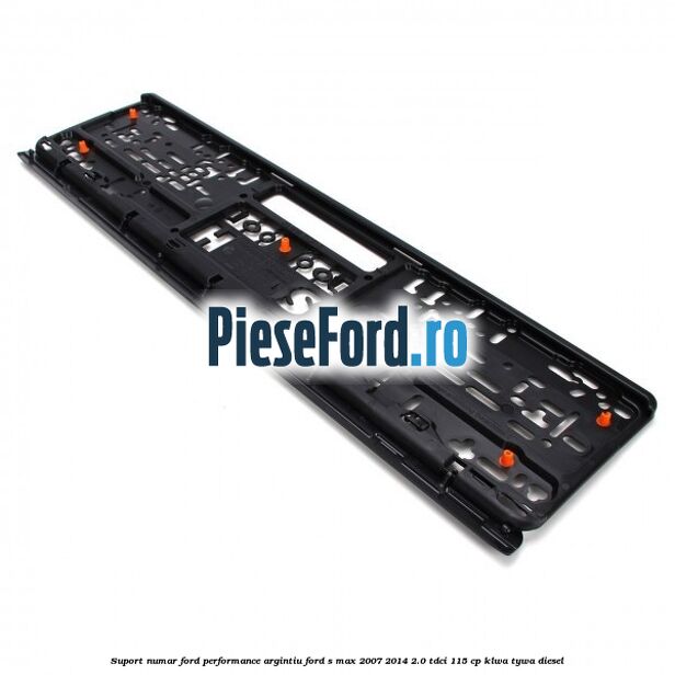 Suport numar Ford Performance argintiu Ford S-Max 2007-2014 2.0 TDCi 115 cp KLWA, TYWA diesel