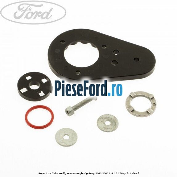 Suport oscilabil carlig remorcare Ford Galaxy 2000-2006 1.9 TDI 150 cp BTB diesel