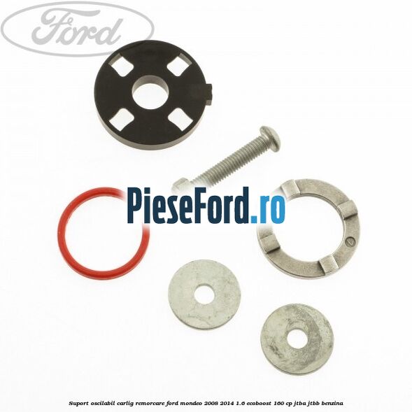 Suport oscilabil carlig remorcare Ford Mondeo 2008-2014 1.6 EcoBoost 160 cp JTBA, JTBB benzina