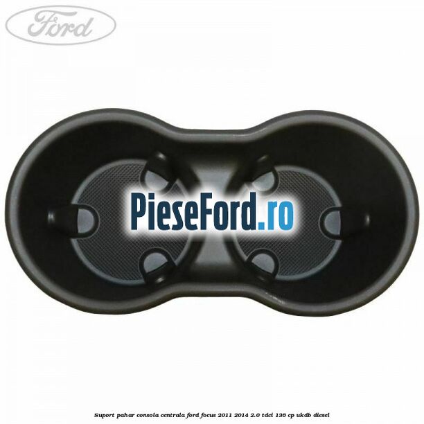 Suport pahar consola centrala Ford Focus 2011-2014 2.0 TDCi 136 cp UKDB diesel