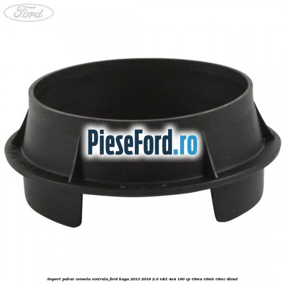 Suport pahar consola centrala Ford Kuga 2013-2016 2.0 TDCi 4x4 180 cp T8MA, T8MB, T8MC diesel