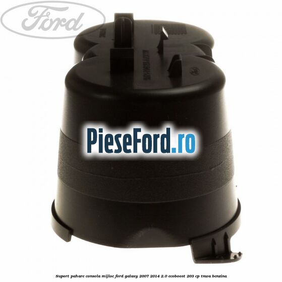 Suport pahare consola mijloc Ford Galaxy 2007-2014 2.0 EcoBoost 203 cp TNWA benzina