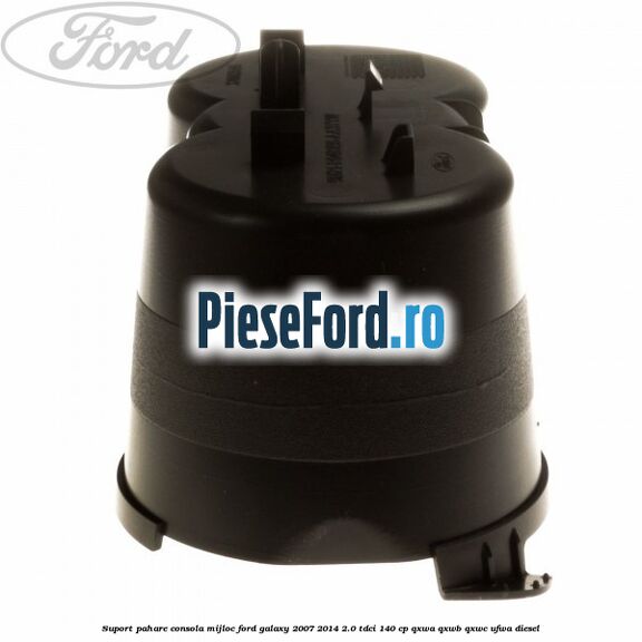 Suport pahare consola mijloc Ford Galaxy 2007-2014 2.0 TDCi 140 cp QXWA, QXWB, QXWC, UFWA diesel