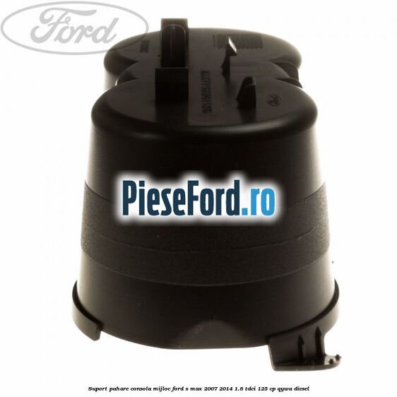 Suport pahare consola mijloc Ford S-Max 2007-2014 1.8 TDCi 125 cp QYWA diesel