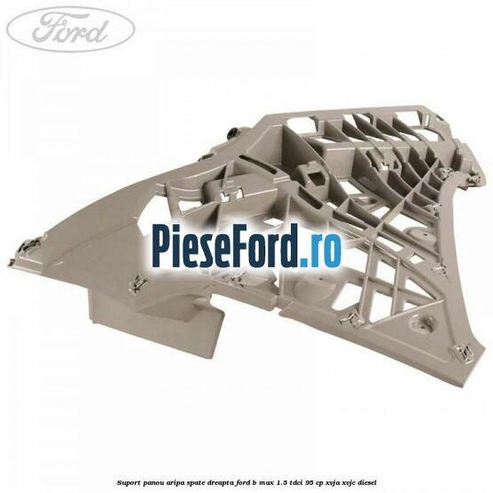 Suport panou aripa spate dreapta Ford B-Max 1.5 TDCi 95 cp XVJA, XVJC diesel