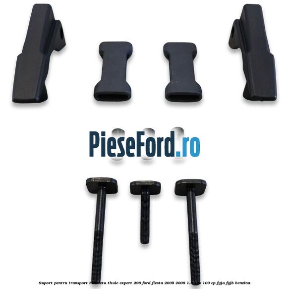 Suport pentru transport bicicleta Thule Expert 298 Ford Fiesta 2005-2008 1.6 16V 100 cp FYJA, FYJB benzina