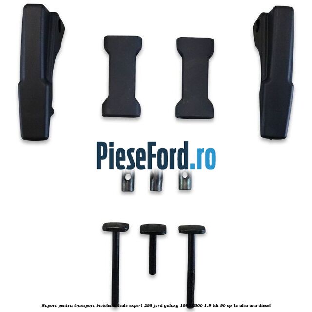 Suport pentru transport bicicleta Thule Expert 298 Ford Galaxy 1995-2000 1.9 TDI 90 cp 1Z, AHU, ANU diesel