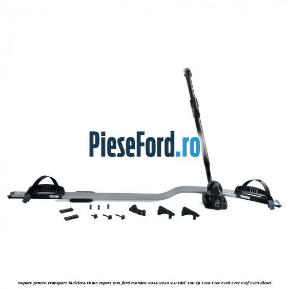 Suport pentru transport bicicleta Thule Expert 298 Ford Mondeo 2014-2018 2.0 TDCi 150 cp T7CA, T7CC, T7CD, T7CE, T7CF, T7CN diesel