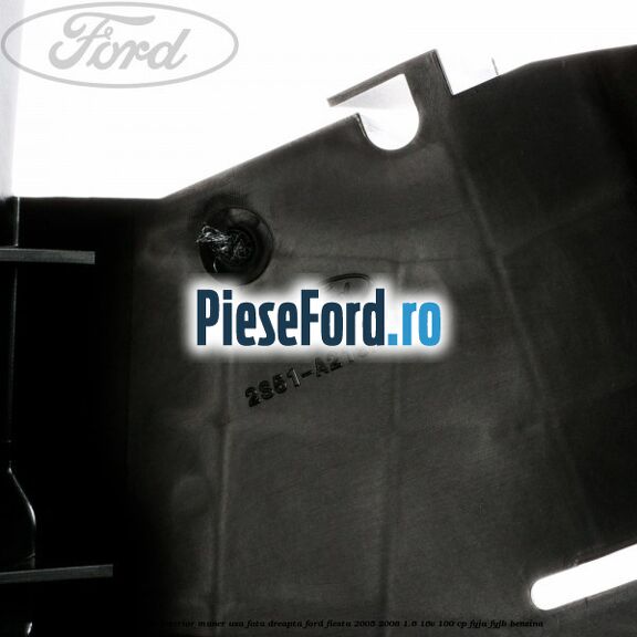 Suport plastic interior maner usa fata dreapta Ford Fiesta 2005-2008 1.6 16V 100 cp FYJA, FYJB benzina