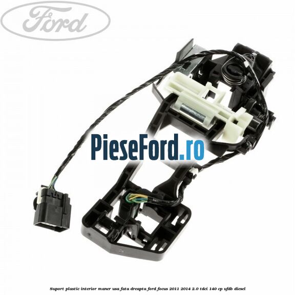 Suport plastic interior maner usa fata dreapta Ford Focus 2011-2014 2.0 TDCi 140 cp UFDB diesel