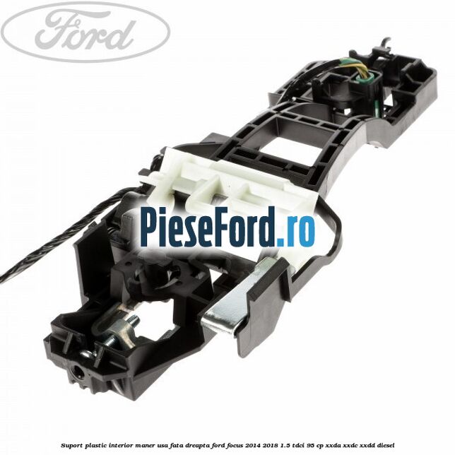 Suport plastic interior maner usa fata dreapta Ford Focus 2014-2018 1.5 TDCi 95 cp Suport plastic interior maner usa fata dreapta Ford Focus 2014-2018 1.5 TDCi 95 cp XXDA, XXDC, XXDD diesel