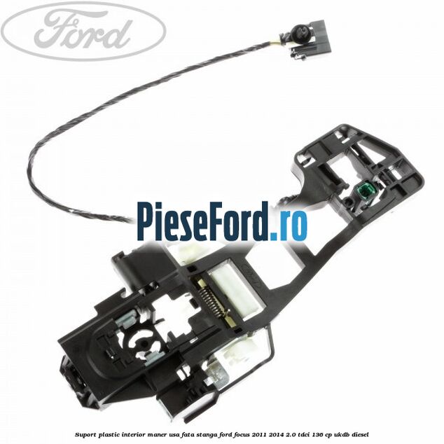 Suport plastic interior maner usa fata stanga Ford Focus 2011-2014 2.0 TDCi 136 cp UKDB diesel